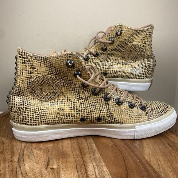 Converse Chuck Taylor All Star High Year of the Snake Mens Size 11 Leather Shoes - Picture 1 of 10
